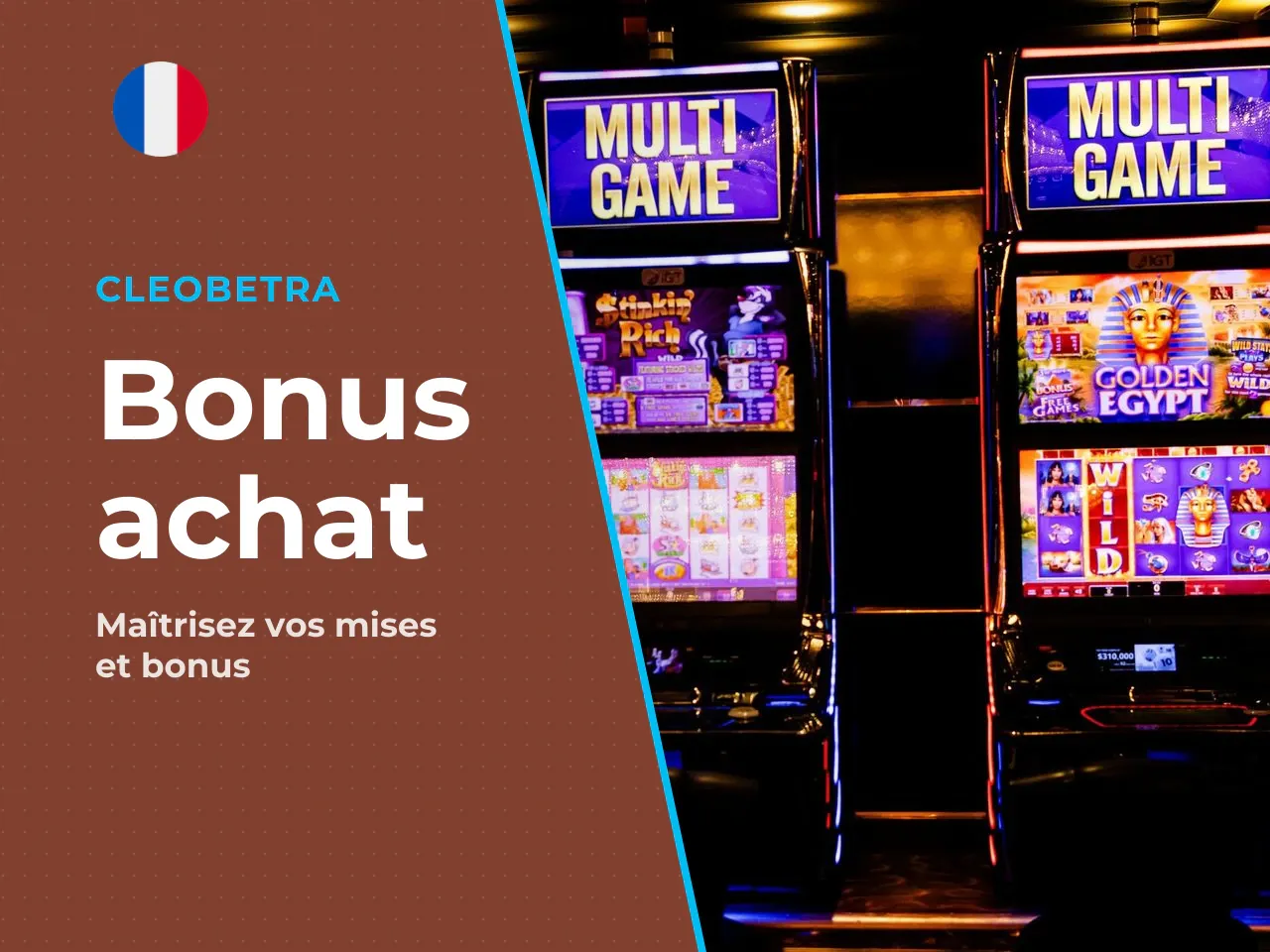 Options de mise avancées et Achat