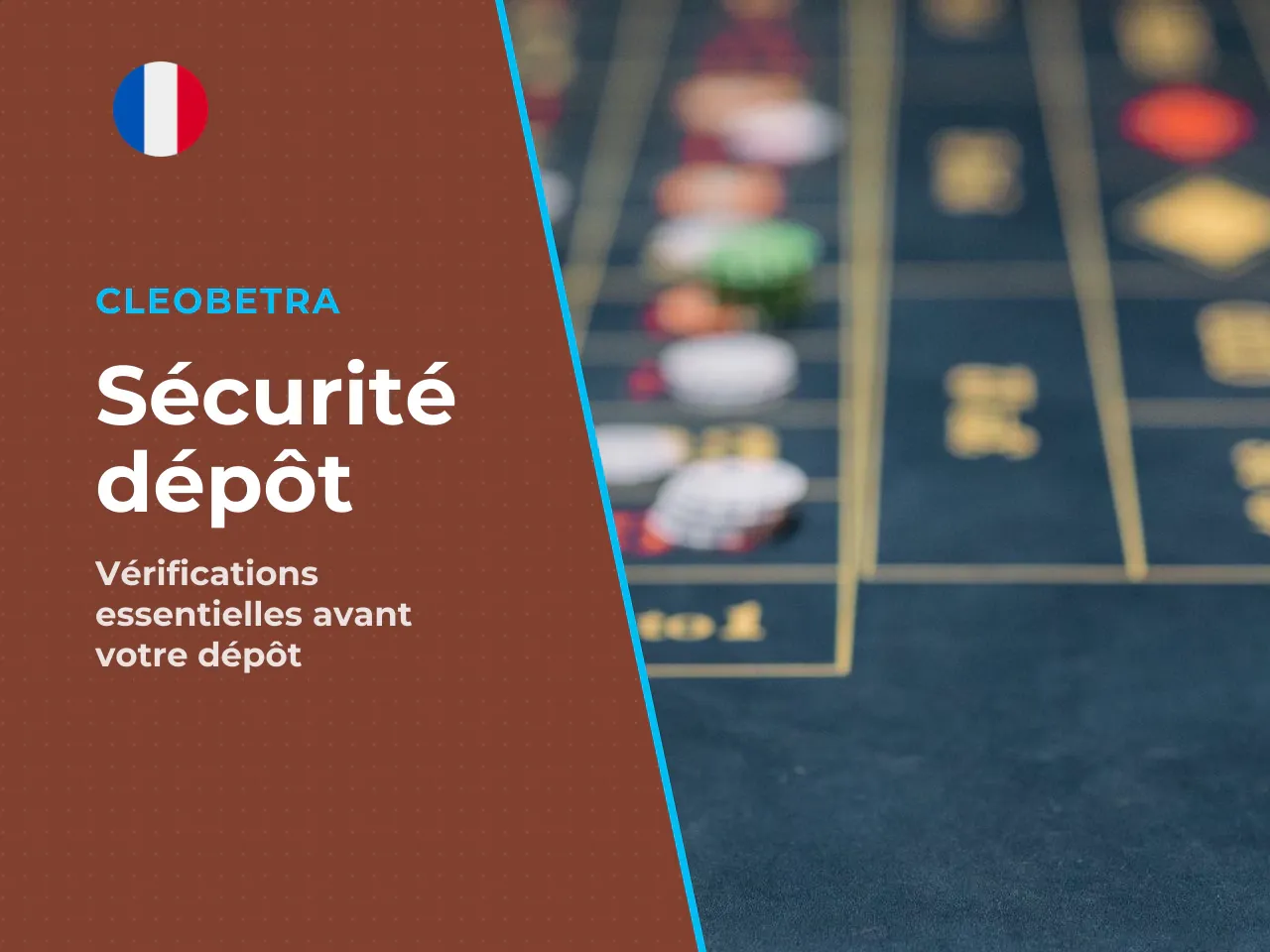 Checklist de contrôle avant de déposer