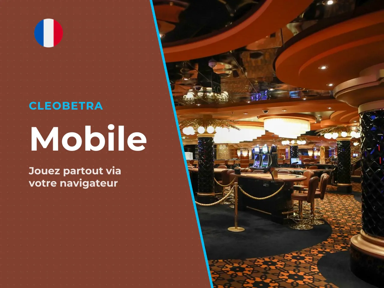 9. Mobile navigateur plutôt qu'application. Cleobetra