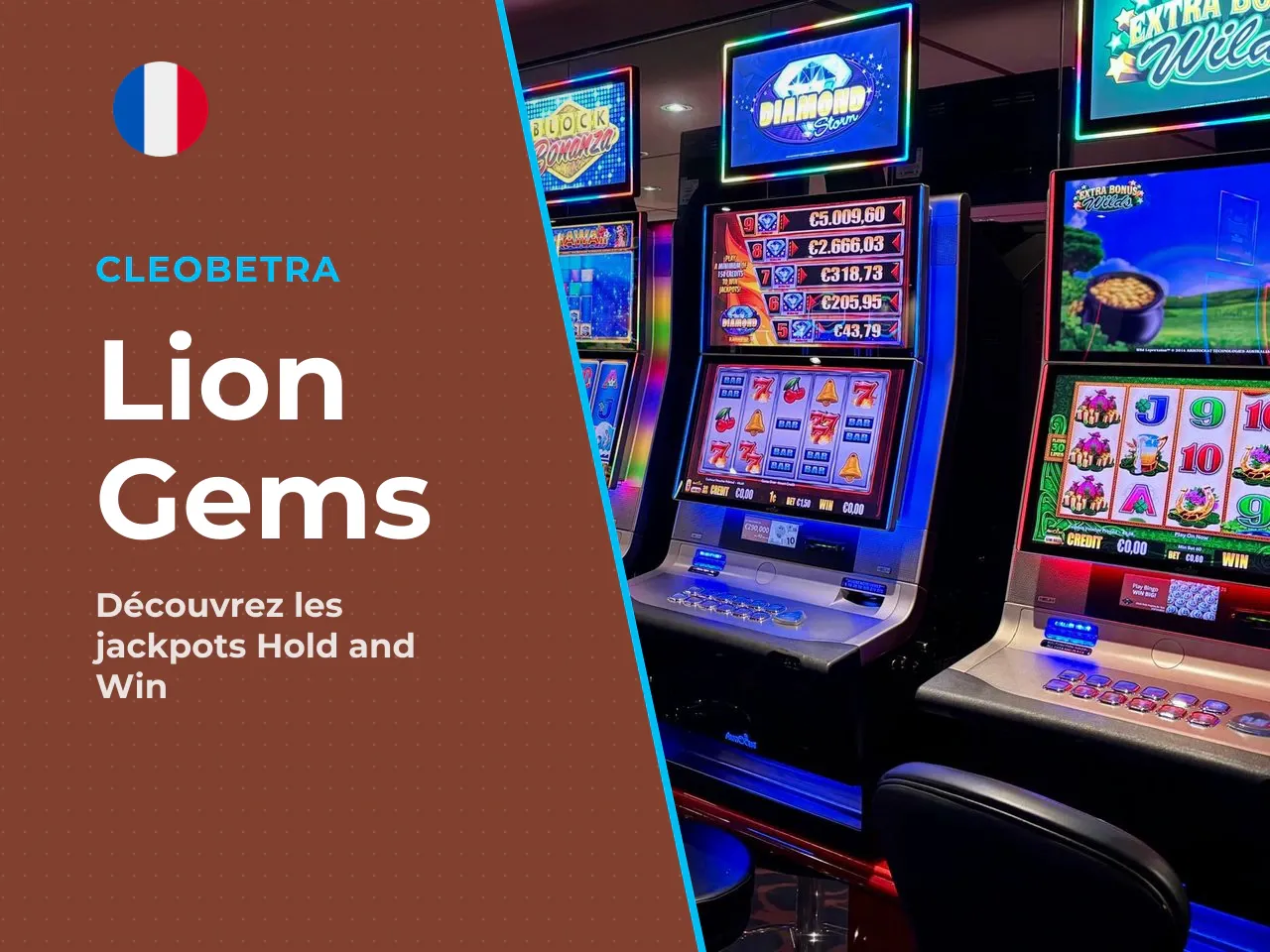 Lion Gems Hold and Win présentation
