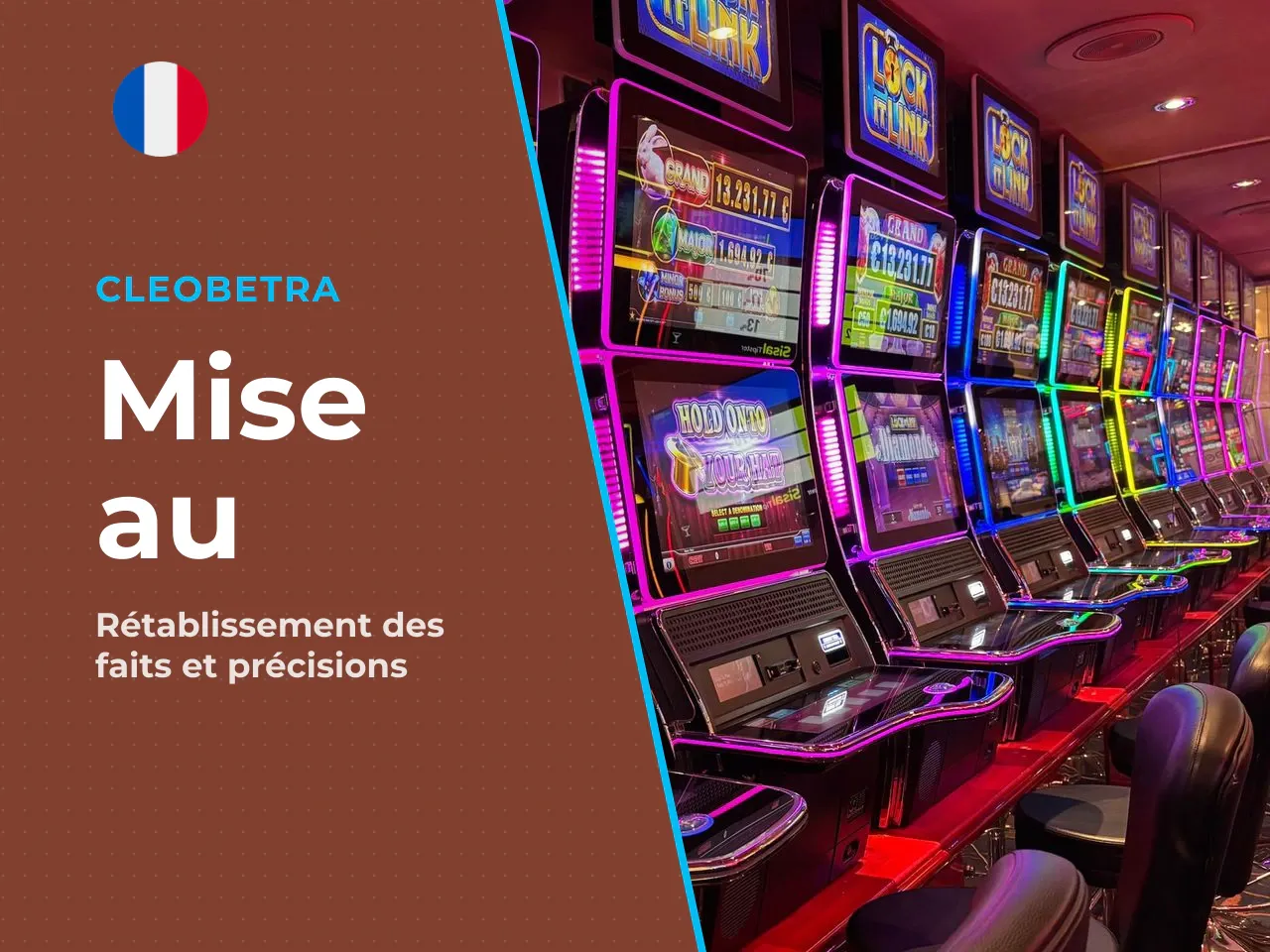 Corrections apportées à des affirmations circulant
