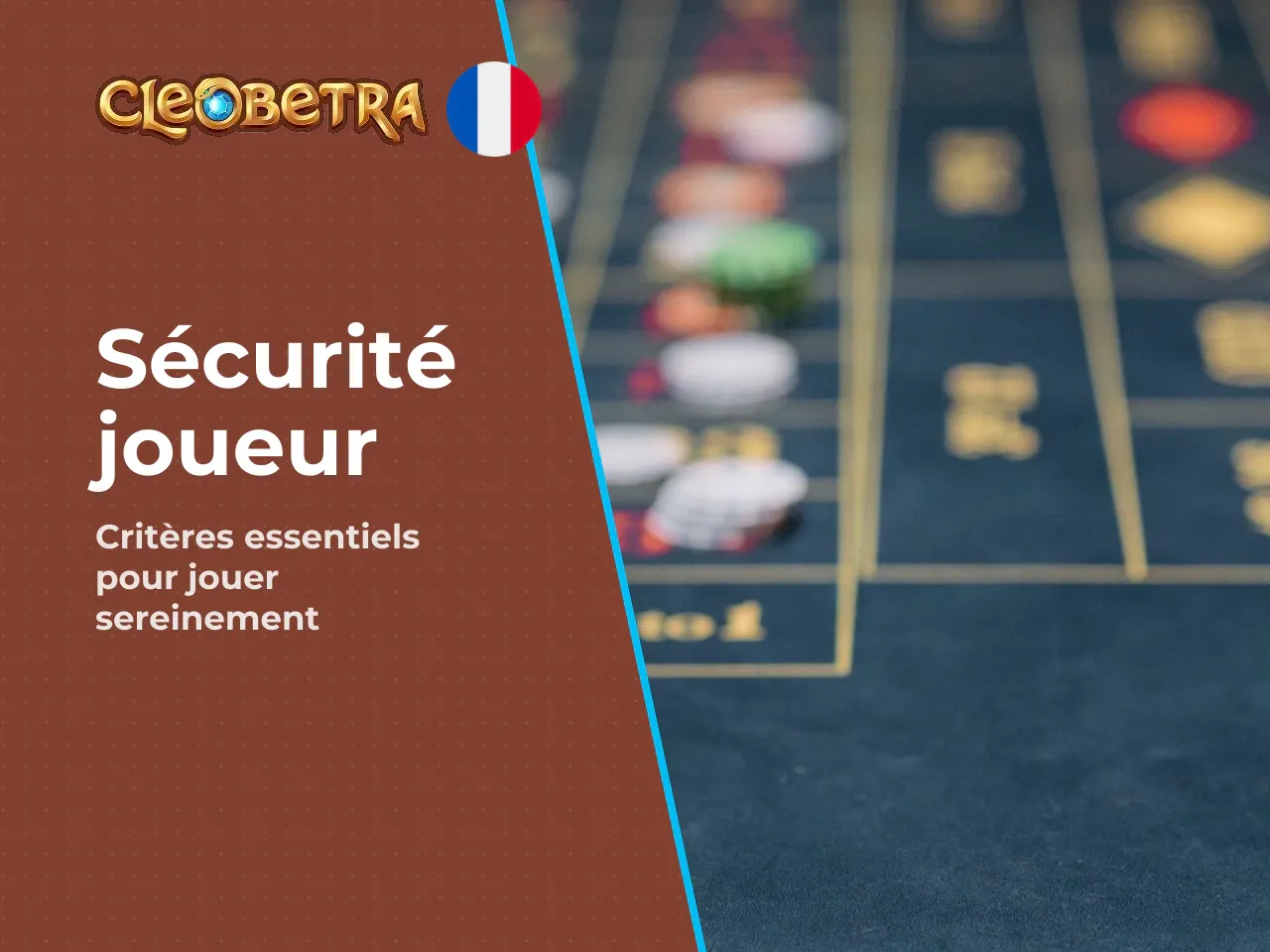 Points à vérifier avant de jouer